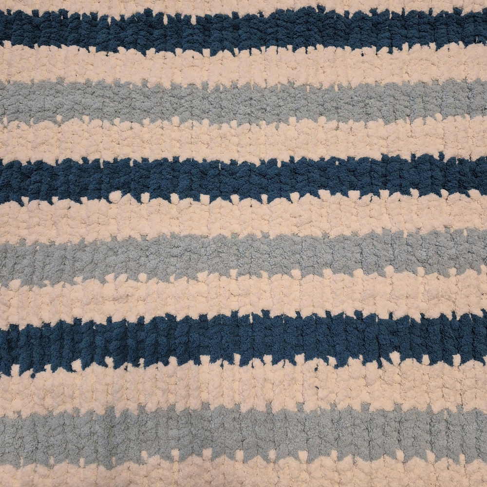 Striped Textured Blanket